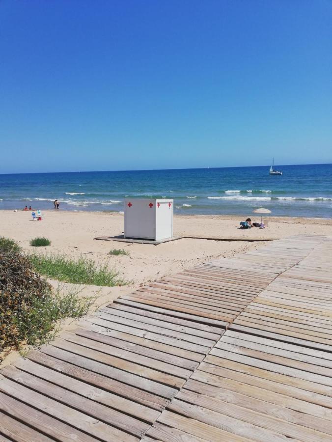 Apartamento Gran Terraza cerca del mar. Oliva Exterior foto