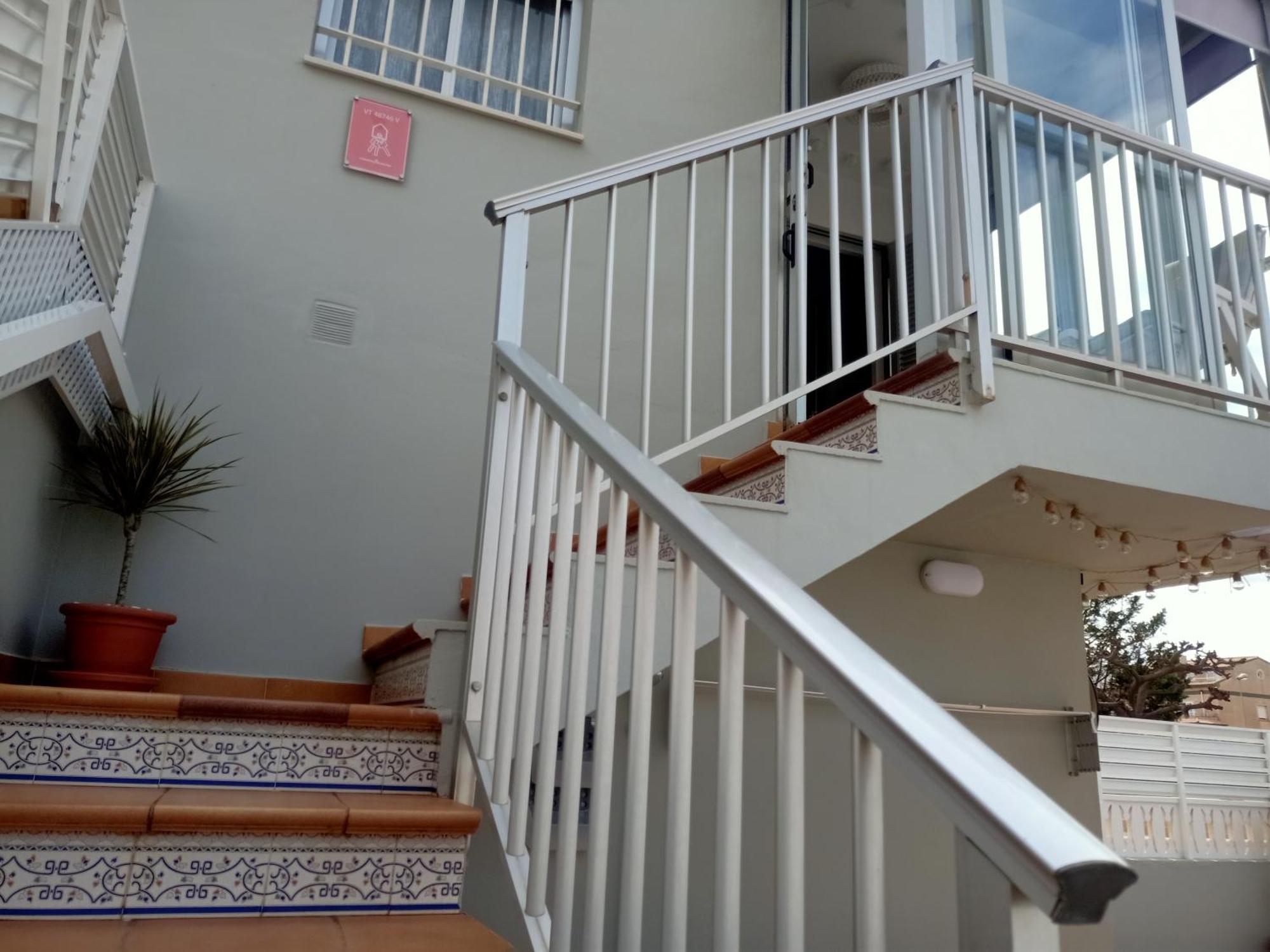 Apartamento Gran Terraza cerca del mar. Oliva Exterior foto
