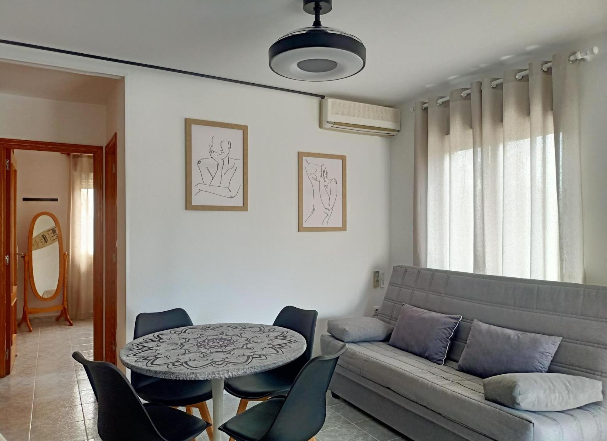 Apartamento Gran Terraza cerca del mar. Oliva Exterior foto