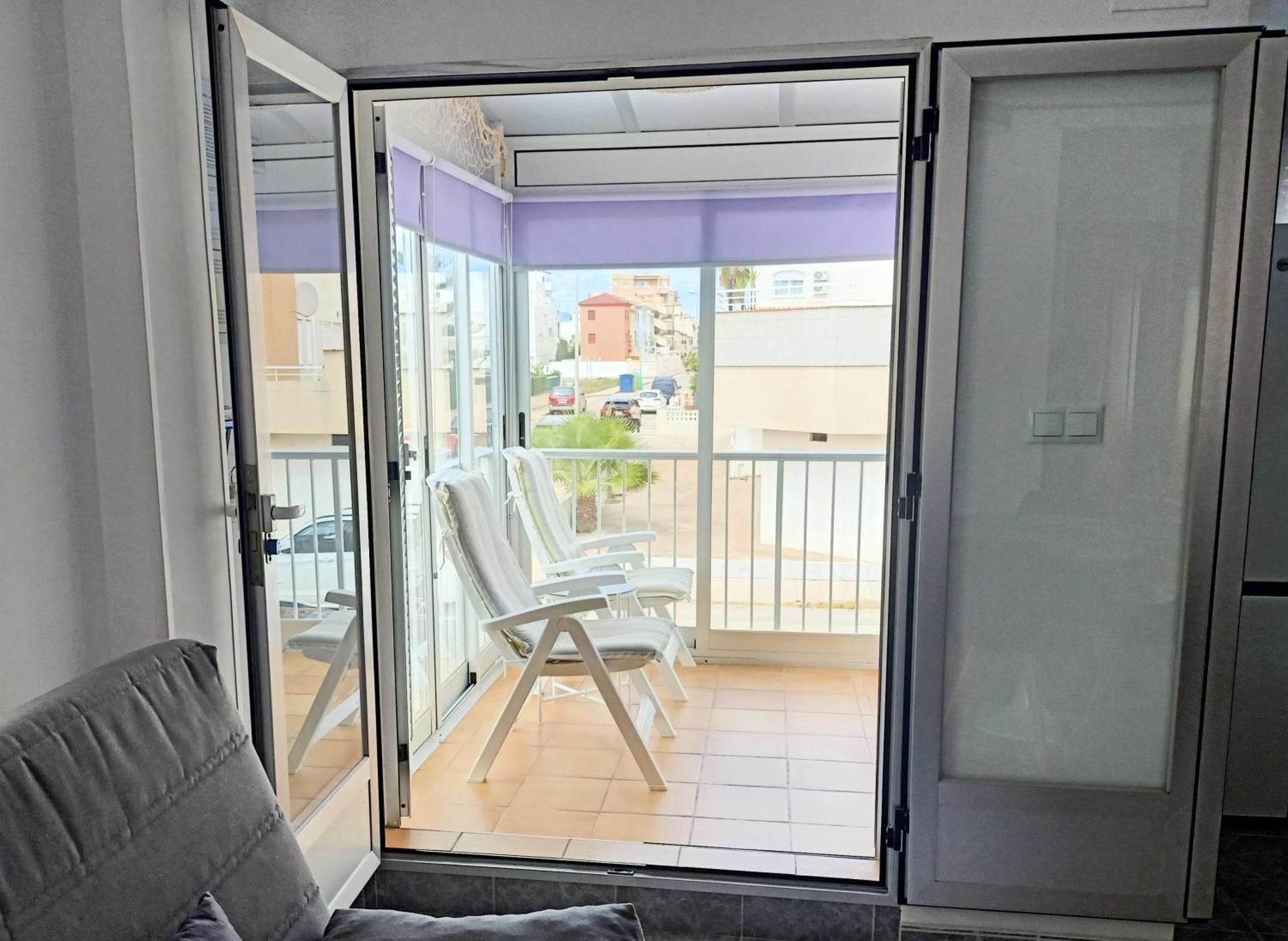 Apartamento Gran Terraza cerca del mar. Oliva Exterior foto