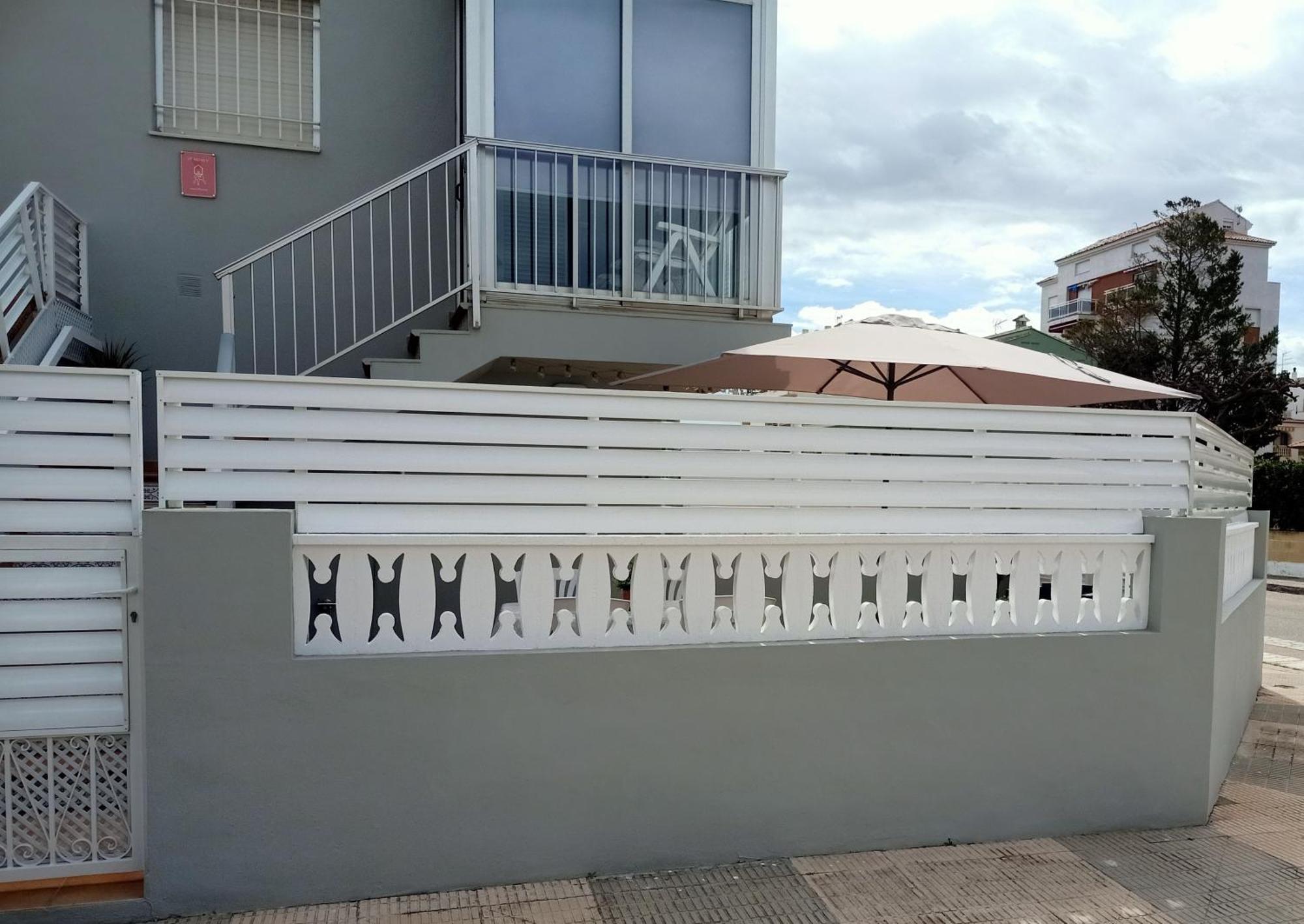 Apartamento Gran Terraza cerca del mar. Oliva Exterior foto
